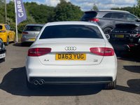 USED 2013 63 AUDI A4 2.0 TDI S line Saloon 4dr Diesel Manual quattro Euro 5 (s/s) (177 ps) 