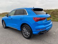 USED 2019 69 AUDI Q3 2.0 TFSI 40 S line SUV 5dr Petrol S Tronic quattro Euro 6 (s/s) (190 ps) ONLY TWO OWNERS FROM NEW - JUST 20,000 MILES - FULL AUDI SERVICE HISTORY - TURBO BLUE - 19" V SPOKE ALLOY WHEELS