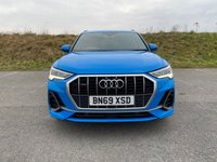 USED 2019 69 AUDI Q3 2.0 TFSI 40 S line SUV 5dr Petrol S Tronic quattro Euro 6 (s/s) (190 ps) ONLY TWO OWNERS FROM NEW - JUST 20,000 MILES - FULL AUDI SERVICE HISTORY - TURBO BLUE - 19" V SPOKE ALLOY WHEELS