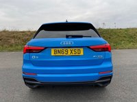 USED 2019 69 AUDI Q3 2.0 TFSI 40 S line SUV 5dr Petrol S Tronic quattro Euro 6 (s/s) (190 ps) ONLY TWO OWNERS FROM NEW - JUST 20,000 MILES - FULL AUDI SERVICE HISTORY - TURBO BLUE - 19" V SPOKE ALLOY WHEELS