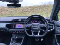 USED 2019 69 AUDI Q3 2.0 TFSI 40 S line SUV 5dr Petrol S Tronic quattro Euro 6 (s/s) (190 ps) ONLY TWO OWNERS FROM NEW - JUST 20,000 MILES - FULL AUDI SERVICE HISTORY - TURBO BLUE - 19" V SPOKE ALLOY WHEELS