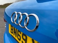USED 2019 69 AUDI Q3 2.0 TFSI 40 S line SUV 5dr Petrol S Tronic quattro Euro 6 (s/s) (190 ps) ONLY TWO OWNERS FROM NEW - JUST 20,000 MILES - FULL AUDI SERVICE HISTORY - TURBO BLUE - 19" V SPOKE ALLOY WHEELS