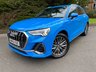 USED 2019 69 AUDI Q3 2.0 TFSI 40 S line SUV 5dr Petrol S Tronic quattro Euro 6 (s/s) (190 ps) ONLY TWO OWNERS FROM NEW - JUST 20,000 MILES - FULL AUDI SERVICE HISTORY - TURBO BLUE - 19" V SPOKE ALLOY WHEELS