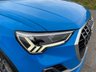 USED 2019 69 AUDI Q3 2.0 TFSI 40 S line SUV 5dr Petrol S Tronic quattro Euro 6 (s/s) (190 ps) ONLY TWO OWNERS FROM NEW - JUST 20,000 MILES - FULL AUDI SERVICE HISTORY - TURBO BLUE - 19" V SPOKE ALLOY WHEELS