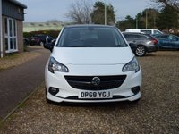 USED 2019 68 VAUXHALL CORSA 1.4i ecoTEC SRi VX Line Nav Black Hatchback 5dr Petrol Manual Euro 6 (90 ps) www.suffolkcarcentre.co.uk - Located at Ilketshall