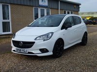 USED 2019 68 VAUXHALL CORSA 1.4i ecoTEC SRi VX Line Nav Black Hatchback 5dr Petrol Manual Euro 6 (90 ps) www.suffolkcarcentre.co.uk - Located at Ilketshall