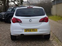 USED 2019 68 VAUXHALL CORSA 1.4i ecoTEC SRi VX Line Nav Black Hatchback 5dr Petrol Manual Euro 6 (90 ps) www.suffolkcarcentre.co.uk - Located at Ilketshall