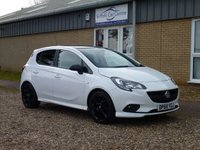 USED 2019 68 VAUXHALL CORSA 1.4i ecoTEC SRi VX Line Nav Black Hatchback 5dr Petrol Manual Euro 6 (90 ps) www.suffolkcarcentre.co.uk - Located at Ilketshall