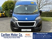 USED 2018 68 PEUGEOT BOXER 2.0 BlueHDi 440 L4 H2 [ MINIBUS-WAV-COIF] Euro 6 (130 ps) ONLY 8,000 MILES FROM NEW !