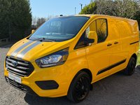 USED 2019 69 FORD TRANSIT CUSTOM 2.0 340 Eco Blue Leader Panel Van L1 H1 Euro 6 (s/s) (130 ps) REAR TAILGATE-AIR CONDITIONING