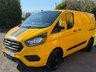 USED 2019 69 FORD TRANSIT CUSTOM 2.0 340 Eco Blue Leader Panel Van L1 H1 Euro 6 (s/s) (130 ps) REAR TAILGATE-AIR CONDITIONING