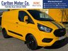 USED 2019 69 FORD TRANSIT CUSTOM 2.0 340 Eco Blue Leader Panel Van L1 H1 Euro 6 (s/s) (130 ps) REAR TAILGATE-AIR CONDITIONING