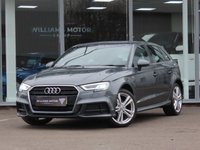 USED 2017 67 AUDI A3 1.5 TFSI CoD S line Sportback 5dr Petrol Manual Euro 6 (s/s) (150 ps) ULEZ FREE