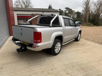 USED 2015 15 VOLKSWAGEN AMAROK 2.0 BiTDI BlueMotion Tech Highline Pickup Double Cab 4dr Diesel Manual 4Motion Euro 5 (s/s) (180 ps) 