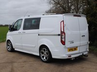 USED 2016 16 FORD TRANSIT CUSTOM 2.2 TDCi 290 Limited Combi Van 6dr Diesel Manual L1 H1 (191 g/km, 153 bhp) www.suffolkcarcentre.co.uk - Located at Ilketshall