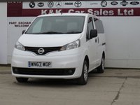 USED 2017 67 NISSAN NV200 1.5 dCi Acenta MPV Double Cab 5dr Diesel Manual Euro 6 (7 Seat) (110 ps) 