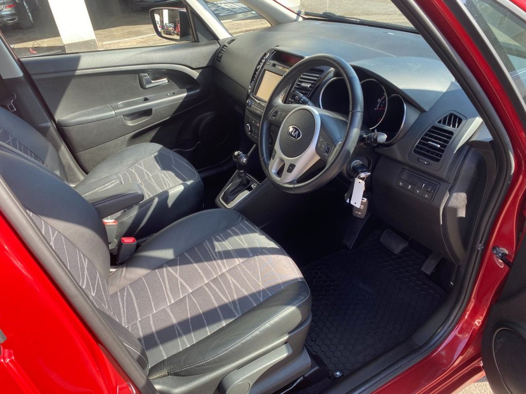 USED 2016 16 KIA VENGA 1.6 3 MPV 5dr Petrol Auto Euro 6 (123 bhp) NAVIGATION HEATED SEATS CAMERA