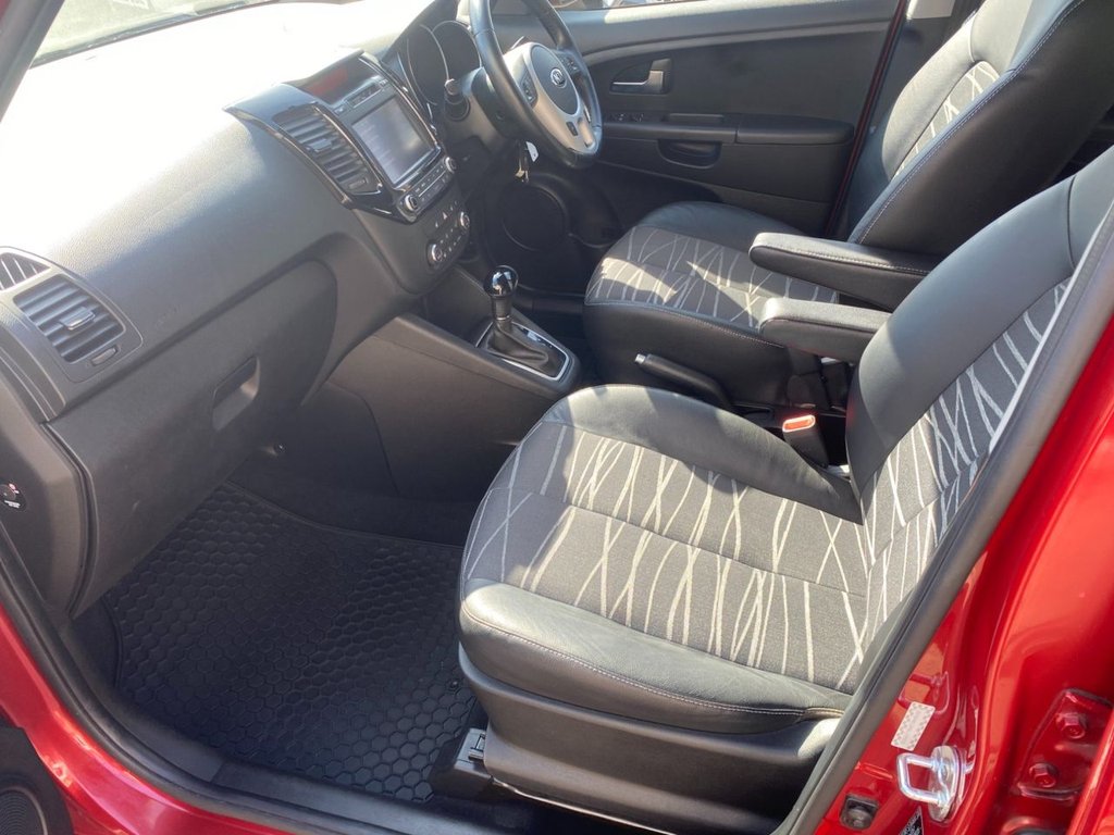 USED 2016 16 KIA VENGA 1.6 3 MPV 5dr Petrol Auto Euro 6 (123 bhp) NAVIGATION HEATED SEATS CAMERA