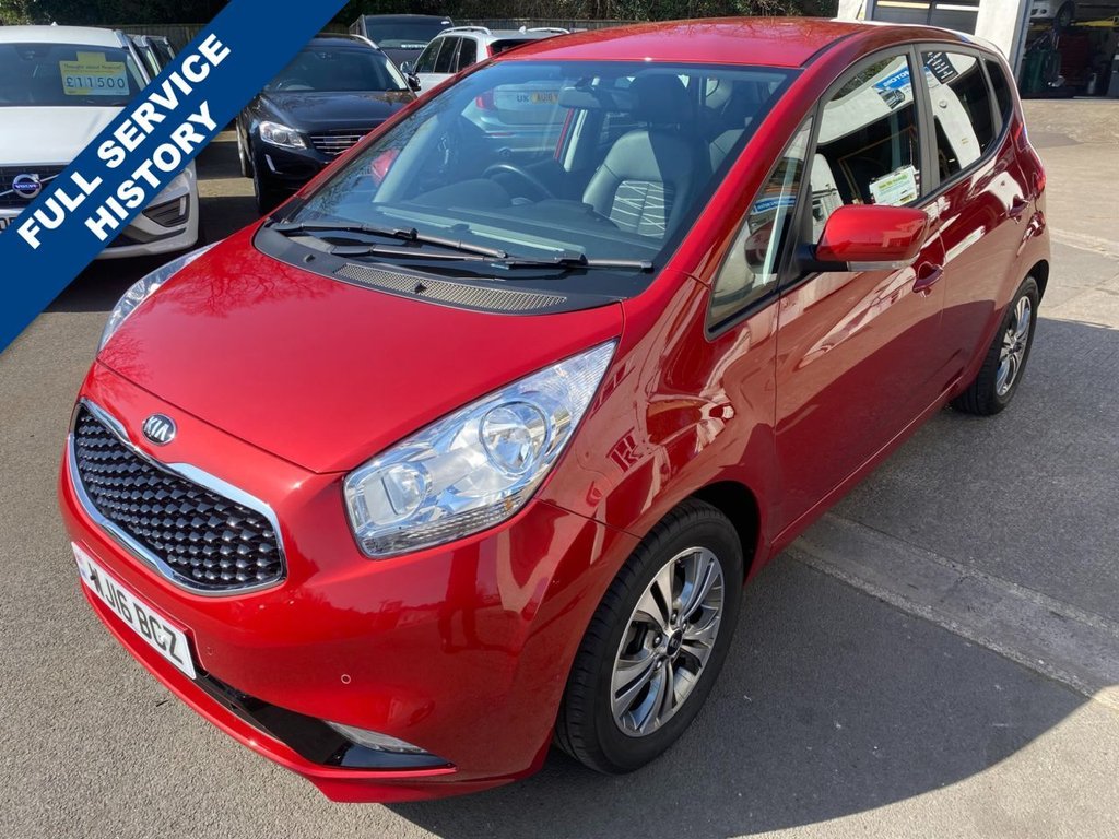 USED 2016 16 KIA VENGA 1.6 3 MPV 5dr Petrol Auto Euro 6 (123 bhp) NAVIGATION HEATED SEATS CAMERA