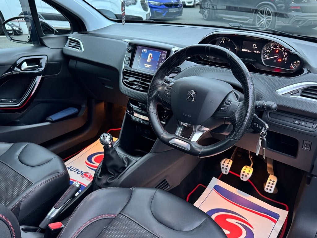 USED 2016 66 PEUGEOT 208 1.6 BlueHDi GT Line Hatchback 3dr Diesel Manual Euro 6 (s/s) (100 ps) SPORTS SEATS