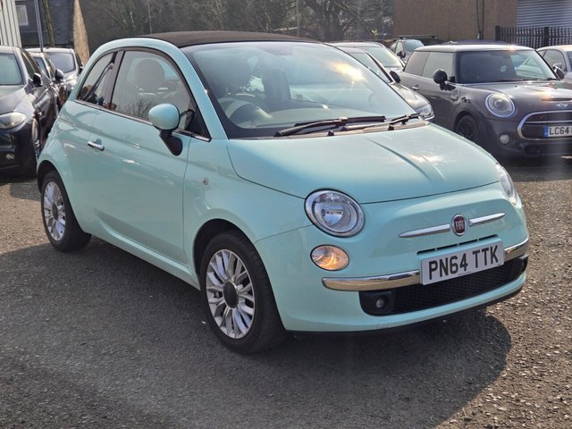 View our Fiat 500c 1.2 Lounge Convertible 2dr Petrol Dualogic Euro 6 (s/s) (69 bhp)