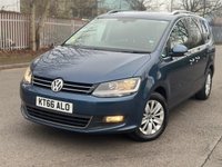 USED 2016 66 VOLKSWAGEN SHARAN 2.0 TDI BlueMotion Tech SE Nav MPV 5dr Diesel Manual Euro 6 (s/s) (150 ps) 