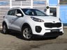 USED 2018 18 KIA SPORTAGE 1.7 CRDi 2 SUV 5dr Diesel DCT Euro 6 (s/s) (139 bhp) Finished in ARCTIC WHITE with contrasting BLACK CLOTH SEATS. This car comes with great spec. The Kia Sportage is one of the best MPV's on the market today, It offers striking looks and makes an ideal family SUV with great specification. Features include Sat Nav, DAB, Apple Car Play, Power folding Mirrors, Alloys, Rear Camera, Blue Tooth, Cruise Control and much more. Serviced at 14083 miles, 22413 miles, 40294 miles and on arrival at 62200 miles.