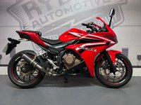 USED 2017 17 HONDA CBR500R - BUY ONLINE 24 HRS A DAY - FINANCE AVAILABLE - ALL TYPES OF CREDIT ACCEPTED WITH LEO VINCE EXHAUST