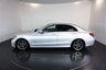 USED 2020 20 MERCEDES-BENZ C-CLASS 2.0 C220d AMG Line premium Saloon-FINISHED IN IRIDIUM SILVER WITH BLACK LEATHER UPHOLSTERY-SMARTPHONE INTEGRATION PACKAGE-REVERSE CAMERA-ACTIVE PARK ASSIST-CRUISE CONTROL-ELECTRIC FOLDING MIRRORS-DAB RADIO-AMBIENT LIGHTING-DYNAMIC LED HEADLIGHTS-HEATED SEATS-KEYLESS START-WIRELESS CHARGING-18
