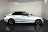 USED 2020 20 MERCEDES-BENZ C-CLASS 2.0 C220d AMG Line premium Saloon-FINISHED IN IRIDIUM SILVER WITH BLACK LEATHER UPHOLSTERY-SMARTPHONE INTEGRATION PACKAGE-REVERSE CAMERA-ACTIVE PARK ASSIST-CRUISE CONTROL-ELECTRIC FOLDING MIRRORS-DAB RADIO-AMBIENT LIGHTING-DYNAMIC LED HEADLIGHTS-HEATED SEATS-KEYLESS START-WIRELESS CHARGING-18