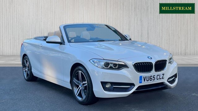 2015 65 BMW 2 Series 2.0 220d Sport Convertible 2dr Diesel Auto Euro 6 (s/s) (190 ps)