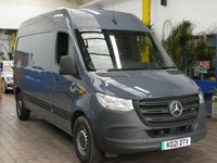 USED 2021 21 MERCEDES-BENZ eSprinter 55kWh Progressive Panel Van 5dr Electric Auto FWD L2 H2 20kW Charger (115 ps) AIR CON BLUETOOTH HEATED DRIVERS SEAT REAR VIEW CAMERA PARKING SENSORS 1 OWNER SERVICE HISTORY WARRANTY