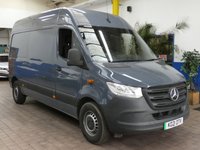 USED 2021 21 MERCEDES-BENZ eSprinter 55kWh Progressive Panel Van 5dr Electric Auto FWD L2 H2 20kW Charger (115 ps) AIR CON BLUETOOTH HEATED DRIVERS SEAT REAR VIEW CAMERA PARKING SENSORS 1 OWNER SERVICE HISTORY WARRANTY