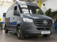USED 2021 21 MERCEDES-BENZ eSprinter 55kWh Progressive Panel Van 5dr Electric Auto FWD L2 H2 20kW Charger (115 ps) AIR CON BLUETOOTH HEATED DRIVERS SEAT REAR VIEW CAMERA PARKING SENSORS 1 OWNER SERVICE HISTORY WARRANTY
