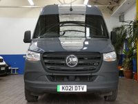 USED 2021 21 MERCEDES-BENZ eSprinter 55kWh Progressive Panel Van 5dr Electric Auto FWD L2 H2 20kW Charger (115 ps) AIR CON BLUETOOTH HEATED DRIVERS SEAT REAR VIEW CAMERA PARKING SENSORS 1 OWNER SERVICE HISTORY WARRANTY