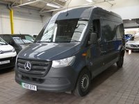 USED 2021 21 MERCEDES-BENZ eSprinter 55kWh Progressive Panel Van 5dr Electric Auto FWD L2 H2 20kW Charger (115 ps) AIR CON BLUETOOTH HEATED DRIVERS SEAT REAR VIEW CAMERA PARKING SENSORS 1 OWNER SERVICE HISTORY WARRANTY