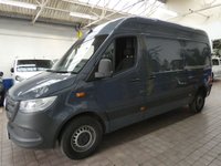 USED 2021 21 MERCEDES-BENZ eSprinter 55kWh Progressive Panel Van 5dr Electric Auto FWD L2 H2 20kW Charger (115 ps) AIR CON BLUETOOTH HEATED DRIVERS SEAT REAR VIEW CAMERA PARKING SENSORS 1 OWNER SERVICE HISTORY WARRANTY
