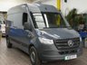 USED 2021 21 MERCEDES-BENZ eSprinter 55kWh Progressive Panel Van 5dr Electric Auto FWD L2 H2 20kW Charger (115 ps) AIR CON BLUETOOTH HEATED DRIVERS SEAT REAR VIEW CAMERA PARKING SENSORS 1 OWNER SERVICE HISTORY WARRANTY