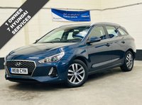 USED 2018 18 HYUNDAI I30 1.4 T-GDi SE NAVIGATION TOURER 5 DOOR PETROL AUTOMATIC DCT Euro 6 (s/s) (140 ps) ULEZ EURO 6 1 OWNER FROM NEW