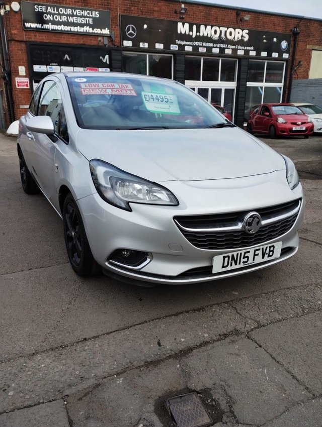 2015 VAUXHALL CORSA 2015 1.4i ecoFLEX SRi Hatchback 3dr Petrol Manual Euro 6 (90 ps)