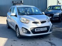 USED 2012 62 KIA PICANTO 1.25 EcoDynamics 2 Hatchback 5dr Petrol Manual Euro 5 (s/s) (84 bhp) 