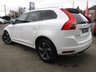 USED 2015 05 VOLVO XC60 2.4 D5 R-Design Lux Nav SUV 5dr Diesel Geartronic AWD Euro 5 (215 ps) Finished in CRYSTAL WHITE MET metallic with BLACK HEATED leather trim. This upmarket family SUV is sleek, stylish, comfortable and great fun to drive.This Volvo XC60 is one of the safest and most stylish SUVs on sale, and it is a great choice if you are after a family car. Features include Heated Memory Leather Seats, 18" Alloys, Park Sensors, Camera, Sat Nav, DAB and more. Serviced at 3684 miles, 18044 miles, 35439 miles, 53564 miles, 71791 miles, 89026 miles, 108253 miles and at 135018 miles