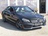 USED 2018 18 MERCEDES-BENZ C-CLASS 2.1 C220d AMG Line Saloon 4dr Diesel G-Tronic+ Euro 6 (s/s) (170 ps) Finished in OBSIDIAN BLACK with FULL HEATED LEATHER. This dynamic looking saloon has every extra you could want. It is sporty and agile and great fun to drive. Features include, SAT NAV, Rear View Camera, Electric Heated Leather seats, DAB radio, B/Tooth, Cruise Control, Park Sensors, Alloys and much more. Just Serviced at 80445 miles.