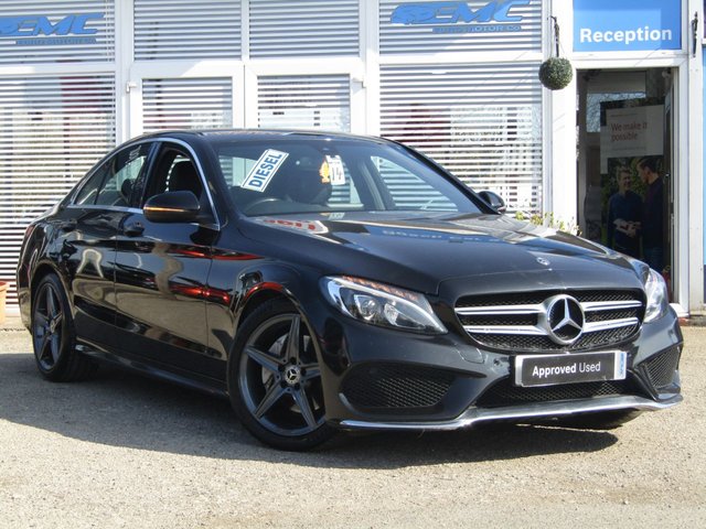 2018 18 Mercedes-Benz C-Class 2.1 C220d AMG Line Saloon 4dr Diesel G-Tronic+ Euro 6 (s/s) (170 ps)
