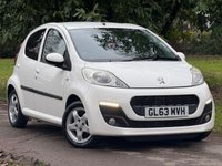 USED 2014 63 PEUGEOT 107 1.0 12V Allure Hatchback 5dr Petrol Manual Euro 5 (68 ps) 