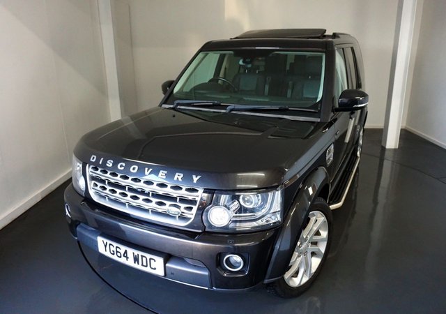 2014 64 Land Rover Discovery 4 3.0 SD V6 HSE SUV 5dr Diesel Auto 4WD Euro 5 (s/s) (255 bhp)-Factory Extras Worth &pound;2,835-2 Former Keepers-Last Since 2018-Finished In Causeway Grey Metallic-Heated Black Leather Upholstery-Privacy Glass-Side Steps-20