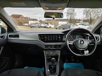 USED 2018 18 VOLKSWAGEN POLO 1.0 SE Hatchback 5dr Petrol Manual Euro 6 (s/s) (75 ps) 