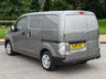 USED 2019 19 NISSAN e-NV200 40kWh Acenta Panel Van 5dr Electric Auto SWB (Quick Charge) (109 ps) GREAT VALUE GREY 40 KW