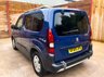 USED 2019 69 PEUGEOT RIFTER 4 Seat Auto Wheelchair Accessible Disabled Access Vehicle WAV  