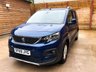 USED 2019 69 PEUGEOT RIFTER 4 Seat Auto Wheelchair Accessible Disabled Access Vehicle WAV  